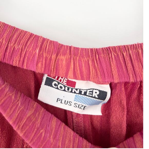 The Counter Vintage Rust Terracotta Boho Beaded Sequin Peasant Skirt Size XL - Picture 6 of 6